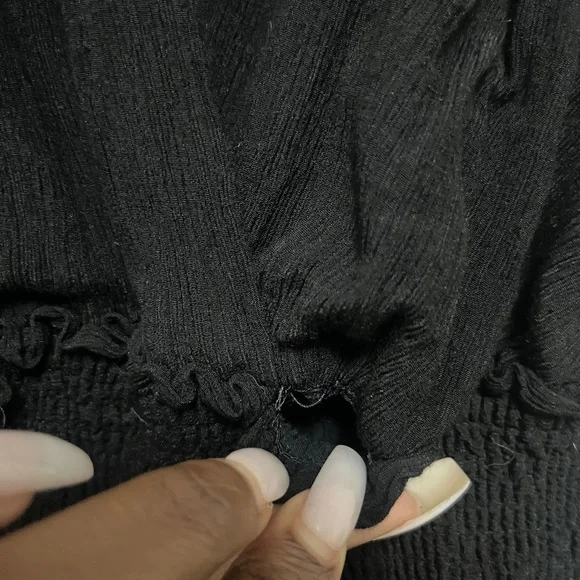 Anthropologie Black Halter Dress - Picture 8 of 8